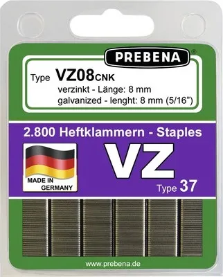 Image de Agrafes Prebena Type VZ08CNK-B 2.800 pcs.