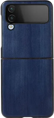 Immagine prodotto di Custodia König Design compatibile con Samsung Galaxy Z Flip4 5G, realizzata in plastica morbida, custodia protettiva per cellulare, colore blu