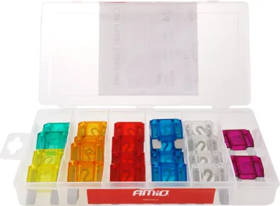 Immagine prodotto di Set di fusibili per auto MAXI - MIX 24 pz. AMIO-02323 Pezzi. Alta qualità