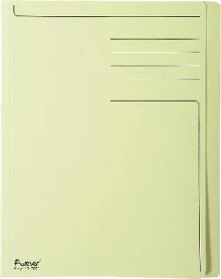 Image de Exacompta 100x 100 chemises RC carton 280g Forever, A4 jaune 441005E