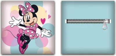 Obrázek produktu pro Dekorativní polštářek Minnie Mouse s tečkami - 35X 35 cm