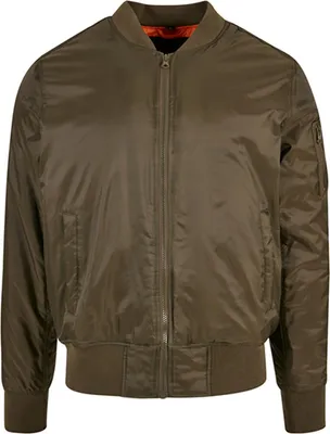 Produktbild von Build Your Brand BY030 | Bomber Jacke - Farbe: Dark Olive - Größe: 5XL