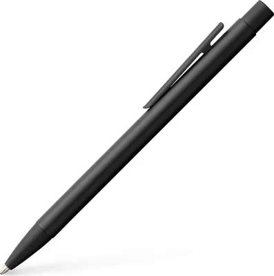 Obrázek produktu pro Faber-Castell 342320 Kuličkové pero NEO Slim - B, nerezová ocel, černá matná barva
