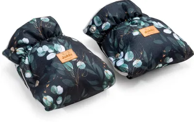 Produktbild von Handwärmer für Kinderwagen (2 St.) – Eucalyptus Black Winter