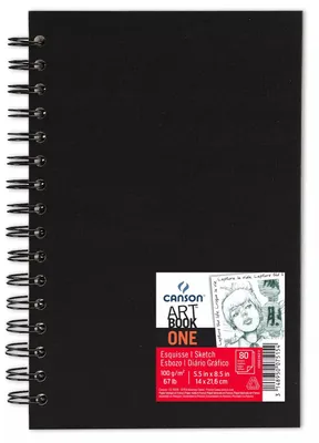 Produktbild von Canson Skizzenblock, Format A5, 80 Blatt.