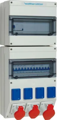 Produktbild von Walther Werke Steckdosenkombination 6893103