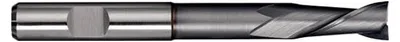 Produktbild von Bohrnutenfräser TypN D.10mm HSS-Co8 TiCN Weldon Z.2 lang TECW