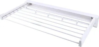 Produktbild von Famanu Wandtrockner 6m Trockenlänge - Klappbares Wandtrockengestell 85cm - Universelles Wäschetrockner für Bad/Terrasse/Schlafzimmer/Balkon - ABS -