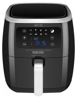 Produktbild von ECG AF 6000, Heißluftfritteuse, 7 l, 30 °C, 200 °C, Einzelbild, Schwarz