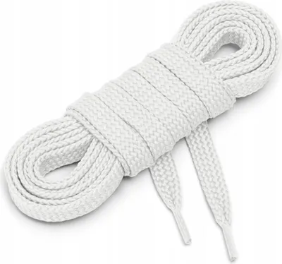 Zdjęcie produktu dla Sznurówki płaskie białe 90 cm