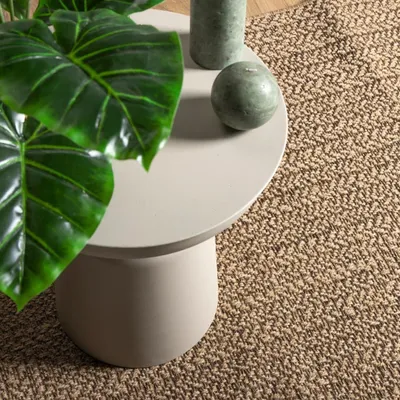 Produktbild von vidaXL Teppich 80x150 cm Jute-Optik Innen und Außen