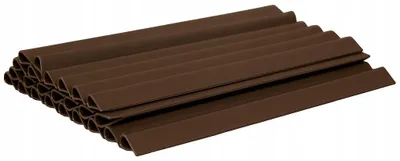 Immagine prodotto di Ekspand | Clip per nastro da recinzione - Marrone - 19 cm - Set da 24 pezzi - Clip di montaggio