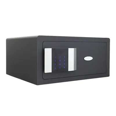 Produktbild von Rottner Prestige, Wandtresor, Schwarz, Elektronisch, Schlüssel, 26 l, Stahl, Wand