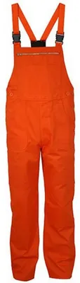 Image de Carson Classic Workwear - Bavette et bretelles « Classic » pour hommes LT6054 (S) (orange)
