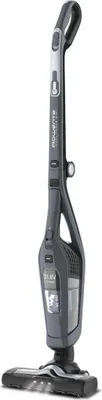 A studio shot of a cordless vacuum cleaner.