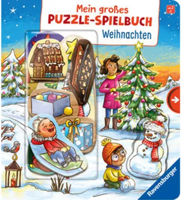 Produktbild von Mein großes Puzzle-Spielbuch: Weihnachten