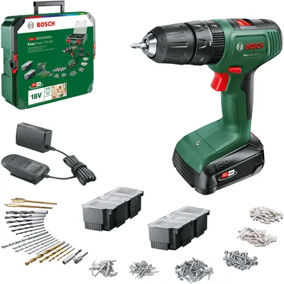Obrázok produktu pre Bosch 06039D810C Akku-Schlagbohrschrauber 18 V 1.5 Ah Li-Ion inkl. Akku inkl