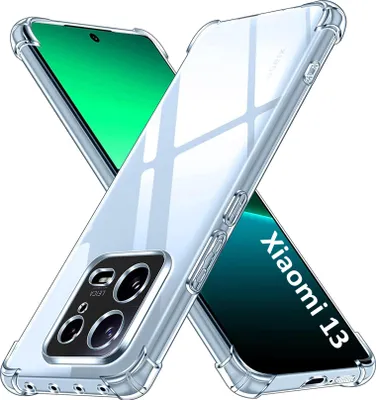Obrázok produktu pre Puzdro pre Xiaomi 13 - Nárazuvzdorné priehľadné puzdro na mobilný telefón odolné proti poškriabaniu Ochranné puzdro Ultra Thin Phonillico®