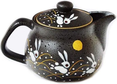 Produktbild von Keramische Theepotte Japanisch mit Sieb