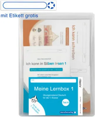 Obrázok produktu pre Meine Lernbox 1 - Teil A - Deutsch - Fit für das 1. Schuljahr