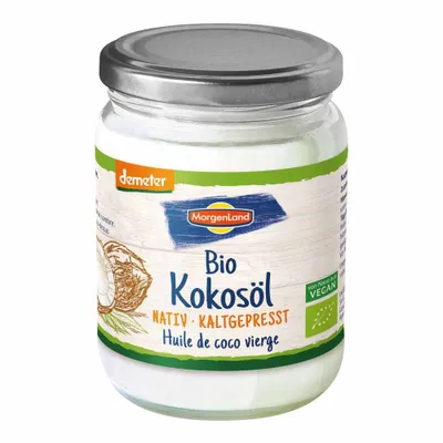 Produktbild von Morgenland Kokosöl, nativ, demeter, 450ml (2)