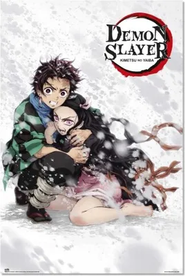Produktbild von Demon Slayer Tanjiro Anime Plakat Poster Druck Grösse 61x91,5 cm ohne Zusatzartikel