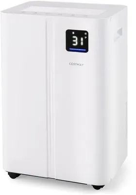 Obrázok produktu pre Odtokovač vlhkosti s kapacitou 25,5 litra za deň - 500 W - nádrž na vodu s objemom 4 litre - biely - vhodný do miestností do 25 m²