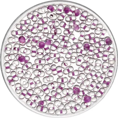 Produktbild von Glorex Farfalle 2 / 4 mm 17 g, transparent flieder