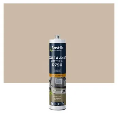 Productafbeelding van BOSTIK Premium P790 Lijm en kit, beige - 30616373