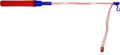 Produktbild von 6x elektronischer Lampionstab 40cm mit bilnkende LED Lichter