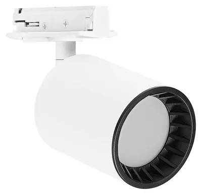 Produktbild von LEDVANCE SMART+ WiFi-Tracklight Schienensystem Leuchtenkopf, weiß, 8W, 500lm, ausrichtbarer Leuchtenkopf, regulierbares Weißlicht (3000K-6500K), App-steuerbar, kompatibel mit Amazon, Google und Co.