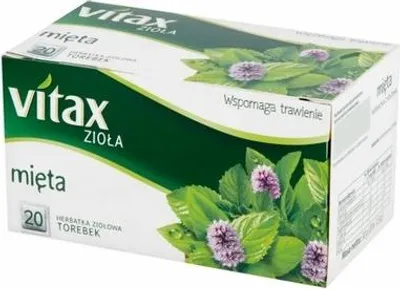 Immagine prodotto di Tè alle erbe alla menta Vitax Her 20 bustine