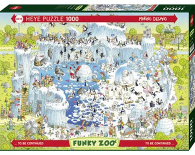 Produktbild von Heye Puzzle Polar Habitat, 1000 Teile, 1000 Stück(e), Kunst