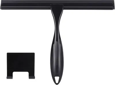 Produktbild von Famanu Duschabzieher 25 cm mit Halter, streifenfreies Ergebnis