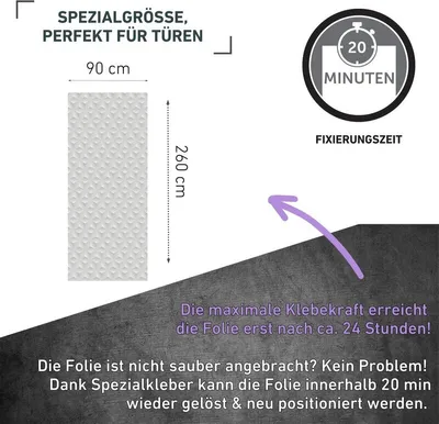 Produktbild von Klebefolie Cubic - 90x260cm
