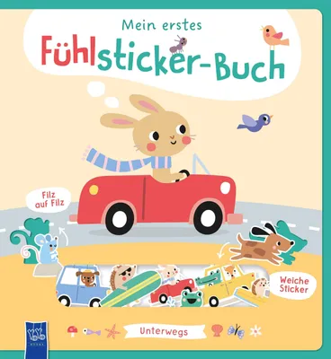 Produktbild von Mein erstes Fühlsticker-Buch - Unterwegs