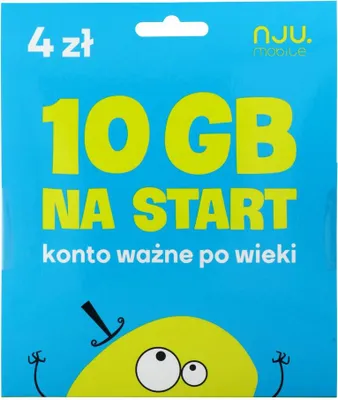 Zdjęcie produktu dla Karta Startowa NJU MOBILE 4