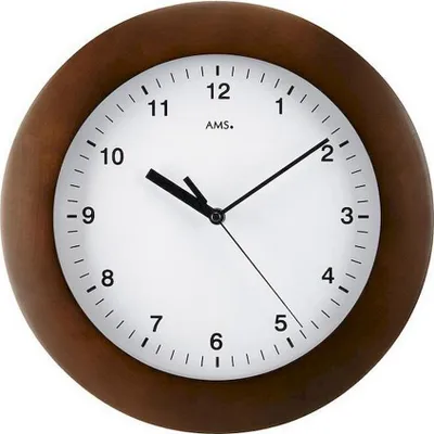 Obrázek produktu pro Modernizované nástěnné hodiny řízené rádiem Průměr: 31 cm - AMS Model: 5904/1