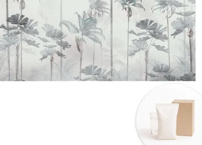 Obrázek produktu pro Samolepicí fototapeta – nástěnné obrazy do obývacího pokoje – 208 x 146 cm – dekorativní fólie na stěny – moderní design pro výzdobu stěn – tapety do interiérů – tropická krajina
