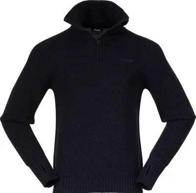 Produktbild von Bergans Herren Ulriken Wollpullover Navy Blue M