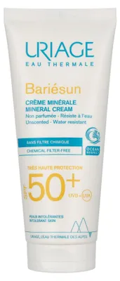 Obrázek produktu pro Uriage Bariésun krém na opalování Mineral Cream SPF50+ 100 ml