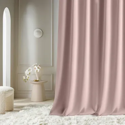 Immagine prodotto di Tenda Aura con balze - color rosa cipria
