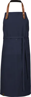 Produktbild von Twill Latz-Schürze, prewashed, B 75 x L 100 cm, royal blue : royal blue : 65% Polyester 35% Baumwolle 330 g/m²