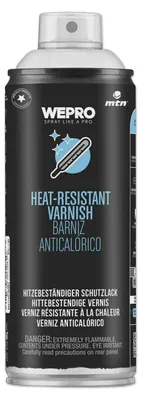 Produktbild von Hitzebeständiger Klarlack bis 690°C | Hochtemperatur Schutzlack Spray