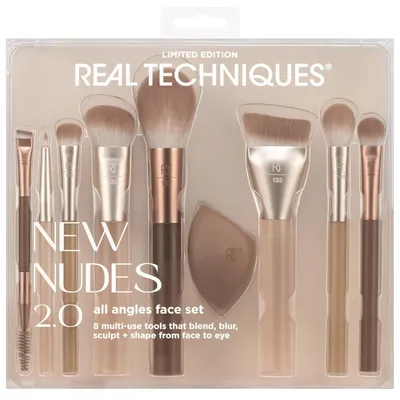 Immagine prodotto di Real Techniques, set di 10 pennelli per il trucco del viso e degli occhi
