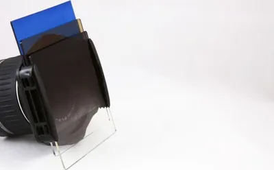 Zdjęcie produktu dla Zestaw typu Cokin - Holder / Pierścień / Filtr Połówkowy Szary - 58mm