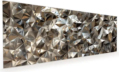 Produktbild von Küchenrückwand Spritzschutz Glas mit Motiv Geometrisches Muster 40 x 40 cm