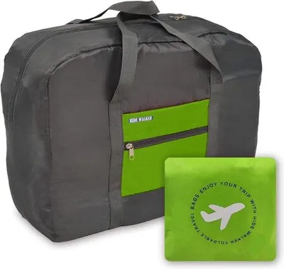 Produktbild von Famanu Reisetasche Faltbar 45 x 36 x 20 cm - Ideal für Urlaub und Sport