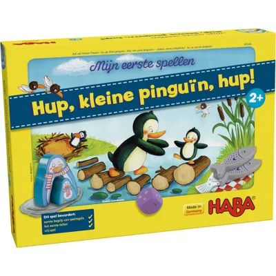 Produktbild von Haba-Spiel „Meine ersten Spiele“ – „Hopp, kleiner Pinguin“