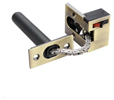 Obrázok produktu pre INF Skrytý reťazový zámok z liatiny zinku 14cmx4.2cmx4.2cm pre dom Bronzová